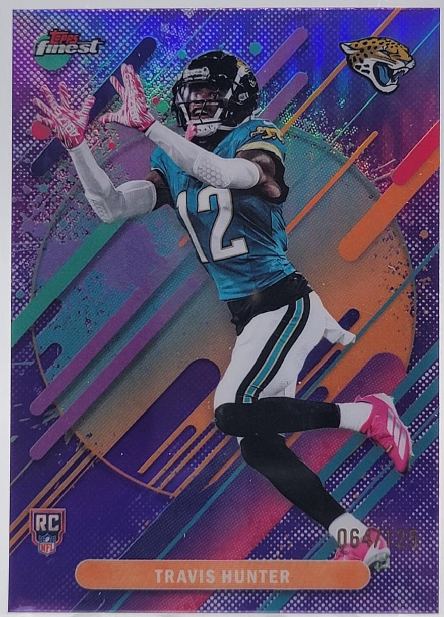 Travis Hunter [Purple Refractor] #214