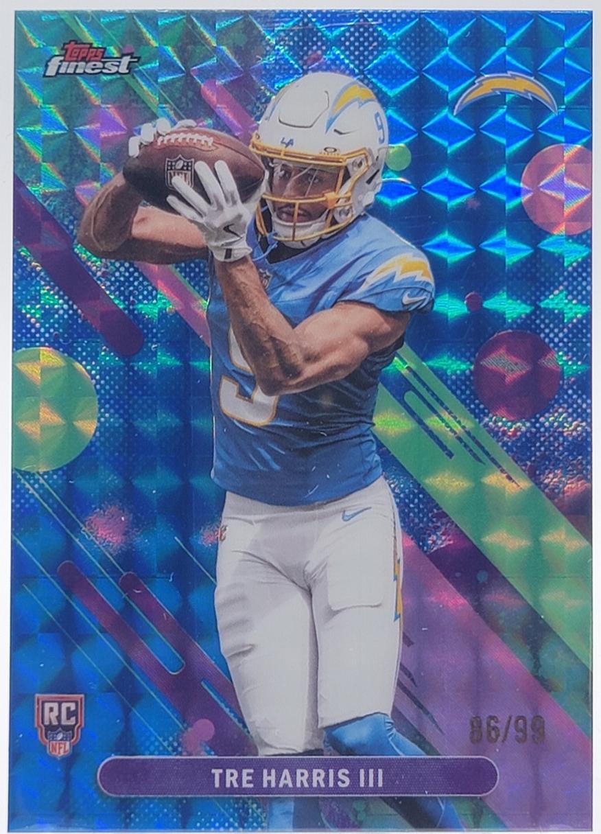 Tre Harris III [Blue Geometric] #28