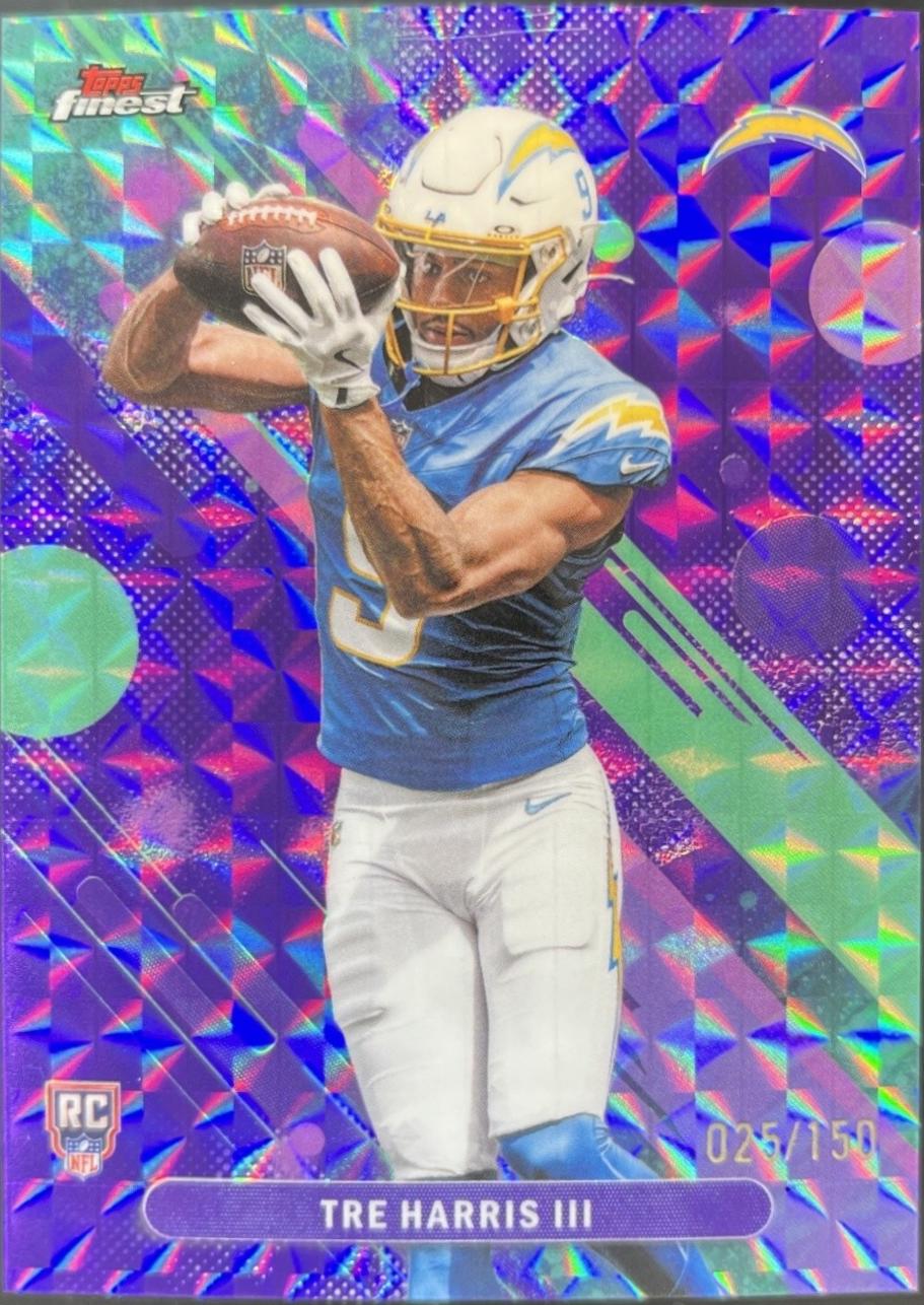 Tre Harris III [Purple Geometric] #28