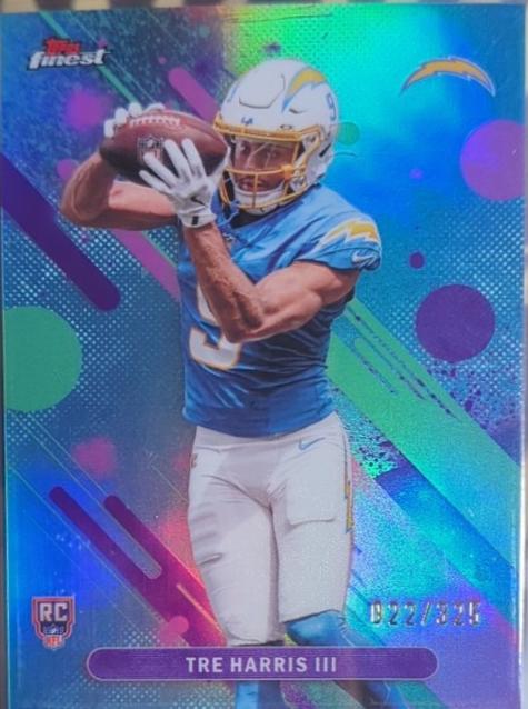 Tre Harris III [Sky Blue Refractor] #28