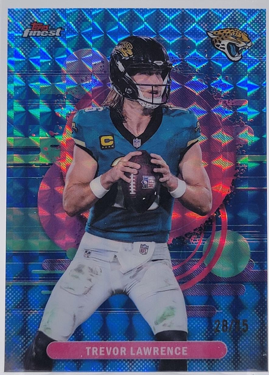 Trevor Lawrence [Blue Geometric] #135