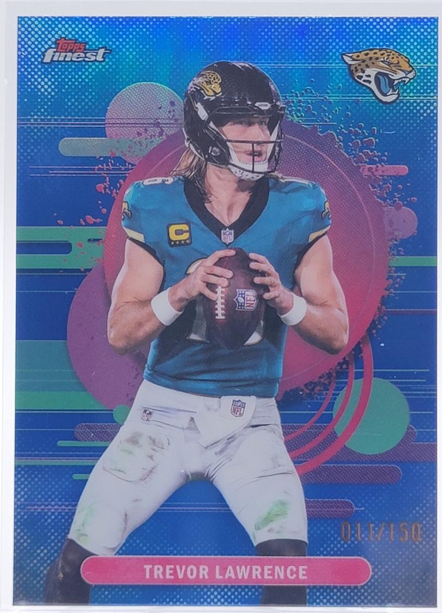 Trevor Lawrence [Blue Refractor] #135