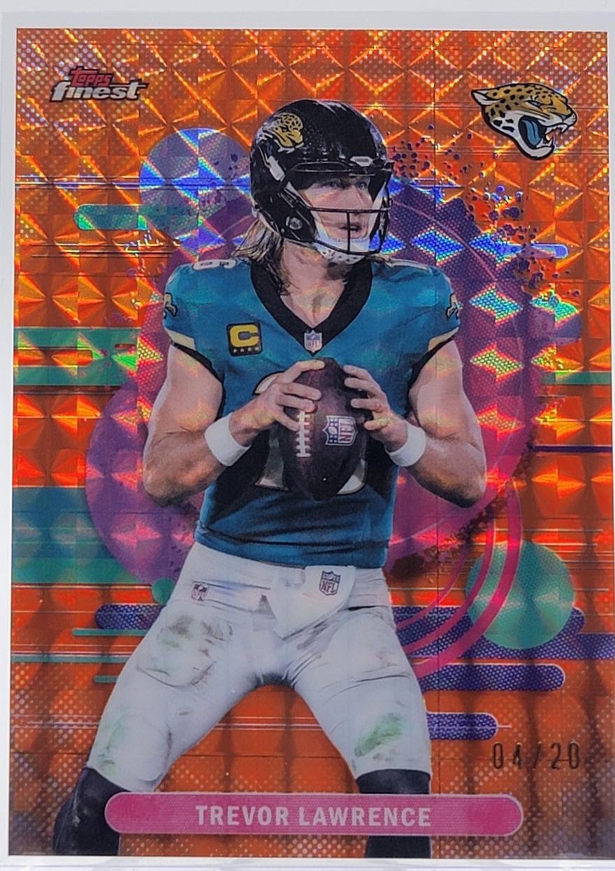Trevor Lawrence [Orange Geometric] #135
