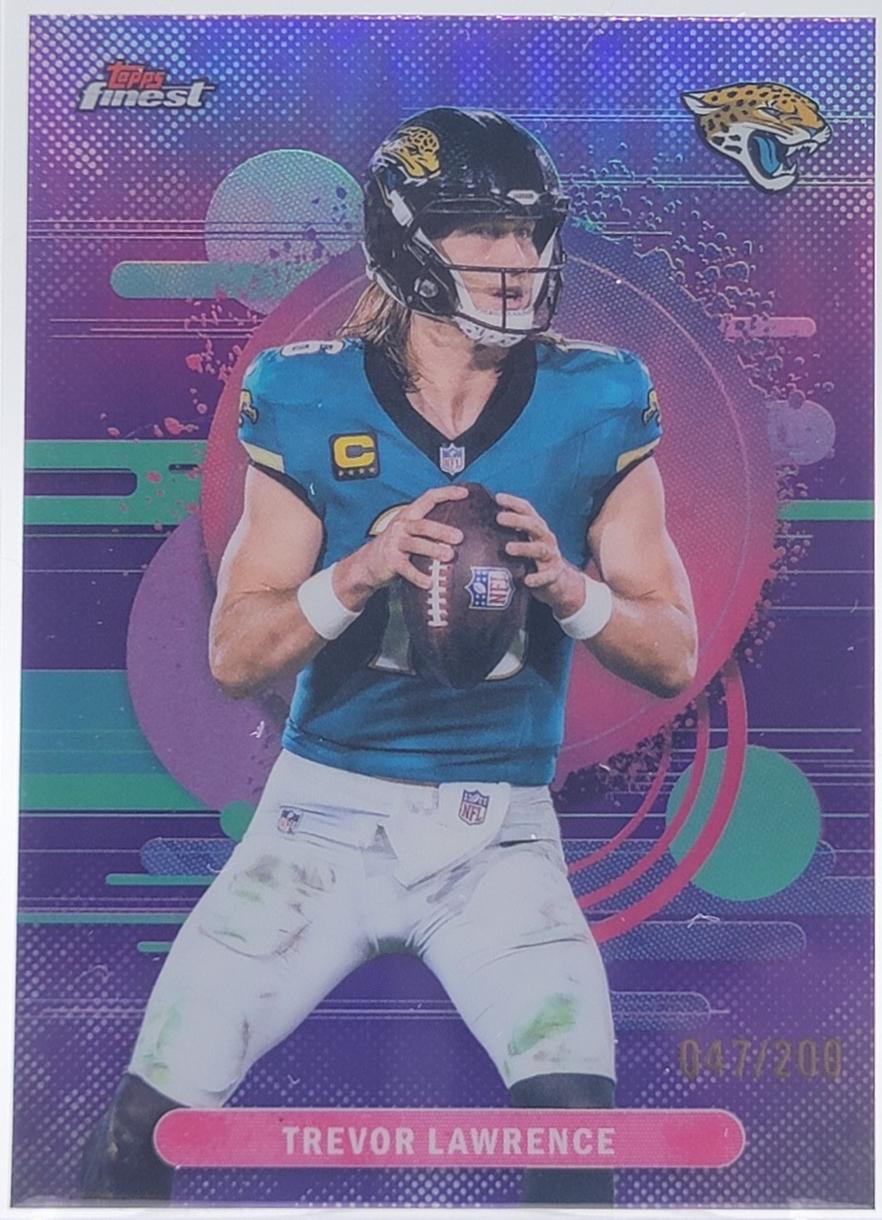 Trevor Lawrence [Purple Refractor] #135