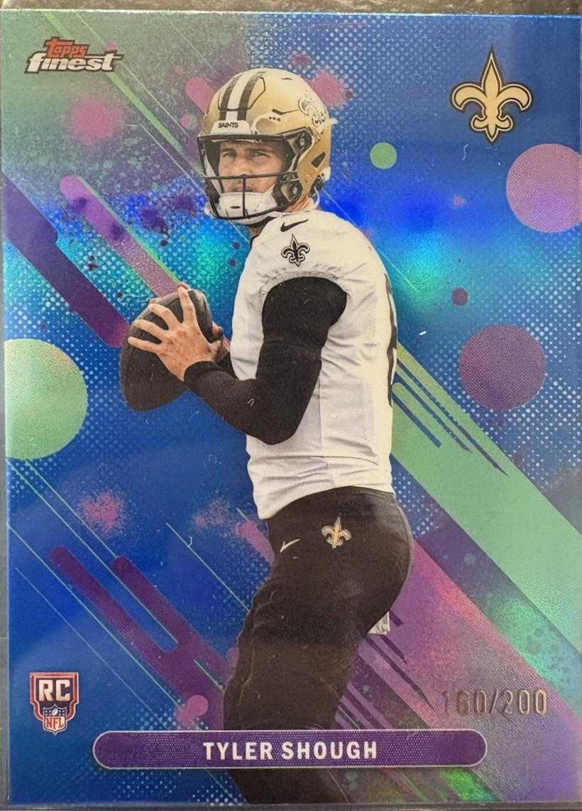 Tyler Shough [Blue Refractor] #3