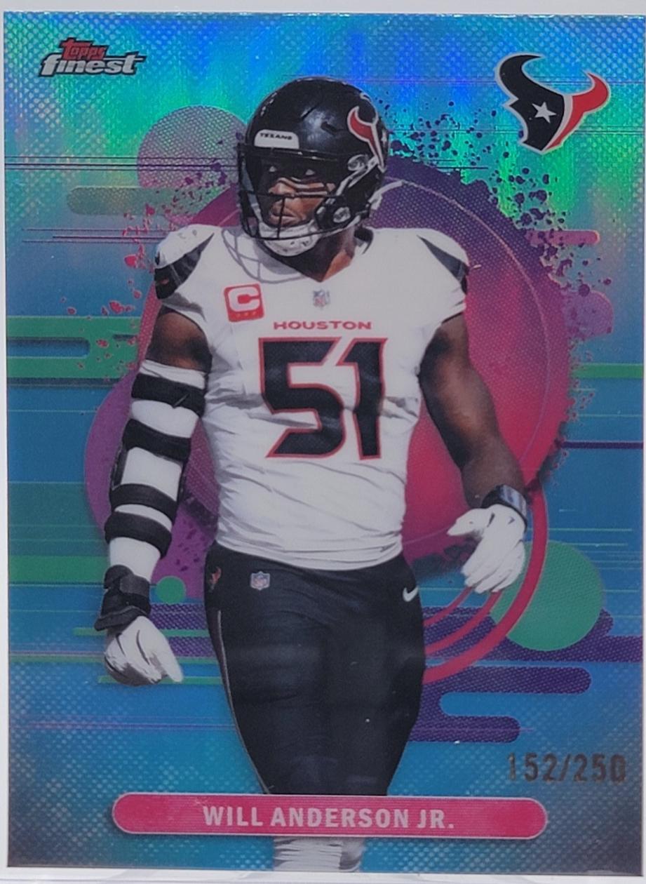 Will Anderson Jr. [Sky Blue Refractor] #192