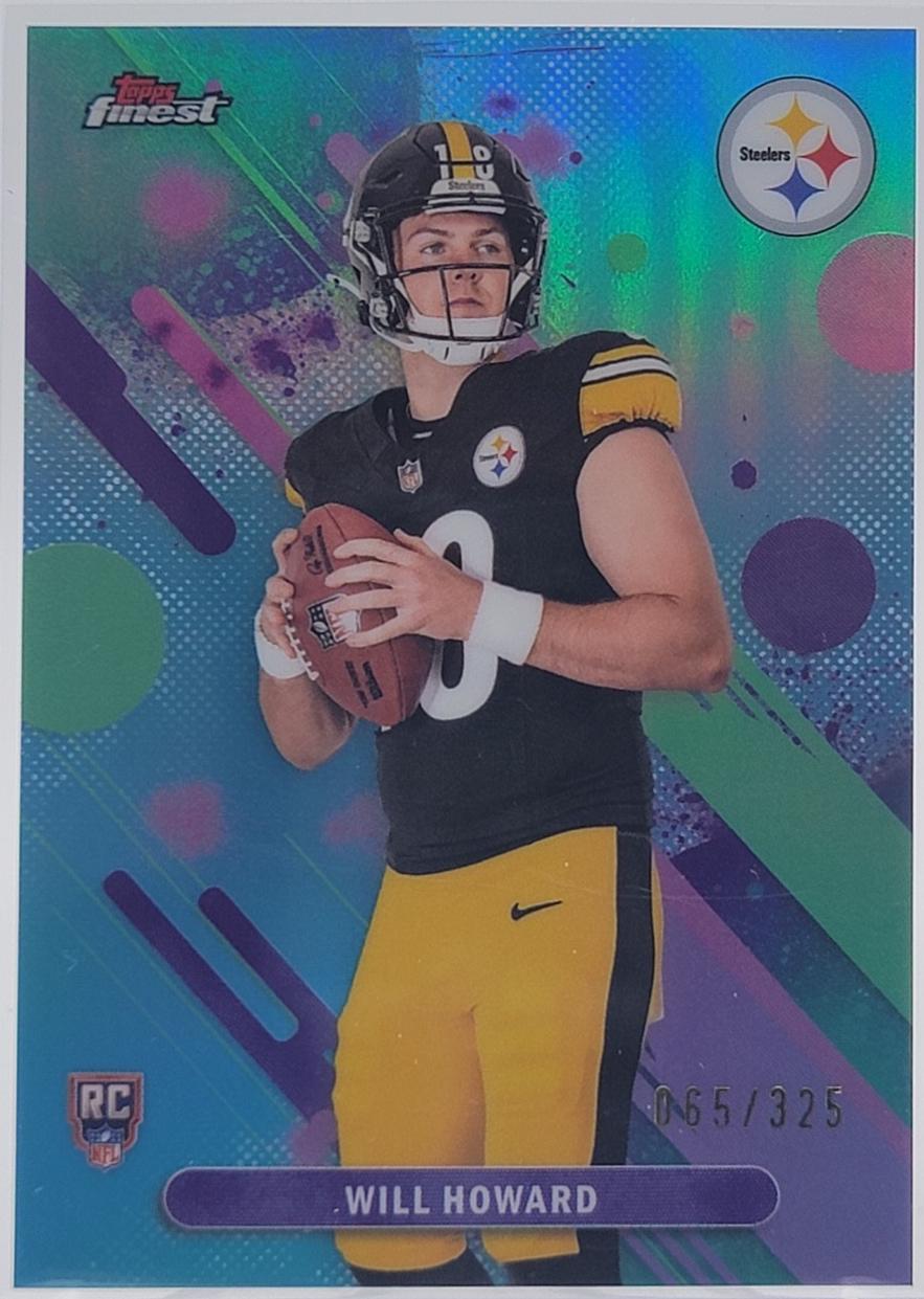 Will Howard [Sky Blue Refractor] #8