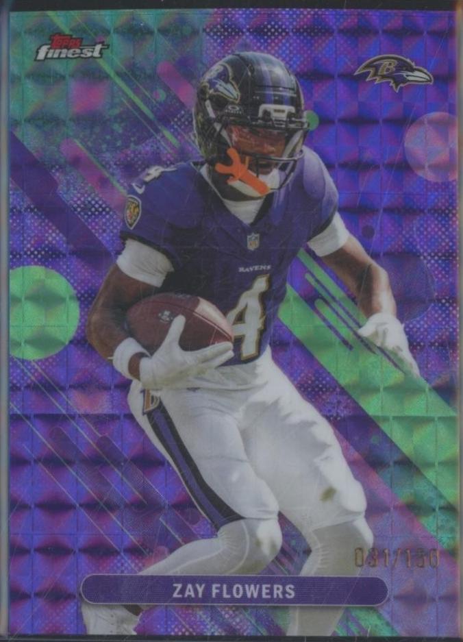 Zay Flowers [Purple Geometric] #82