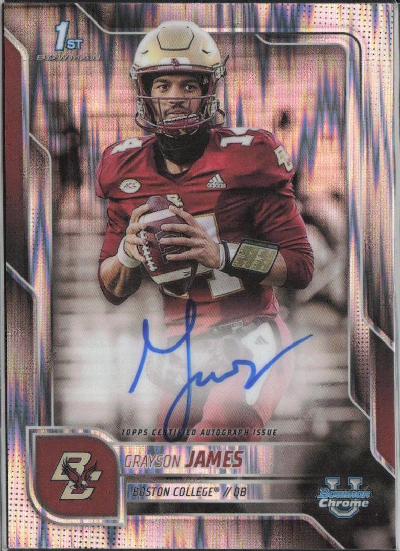 Grayson James [Refractor] #BCA-GJ