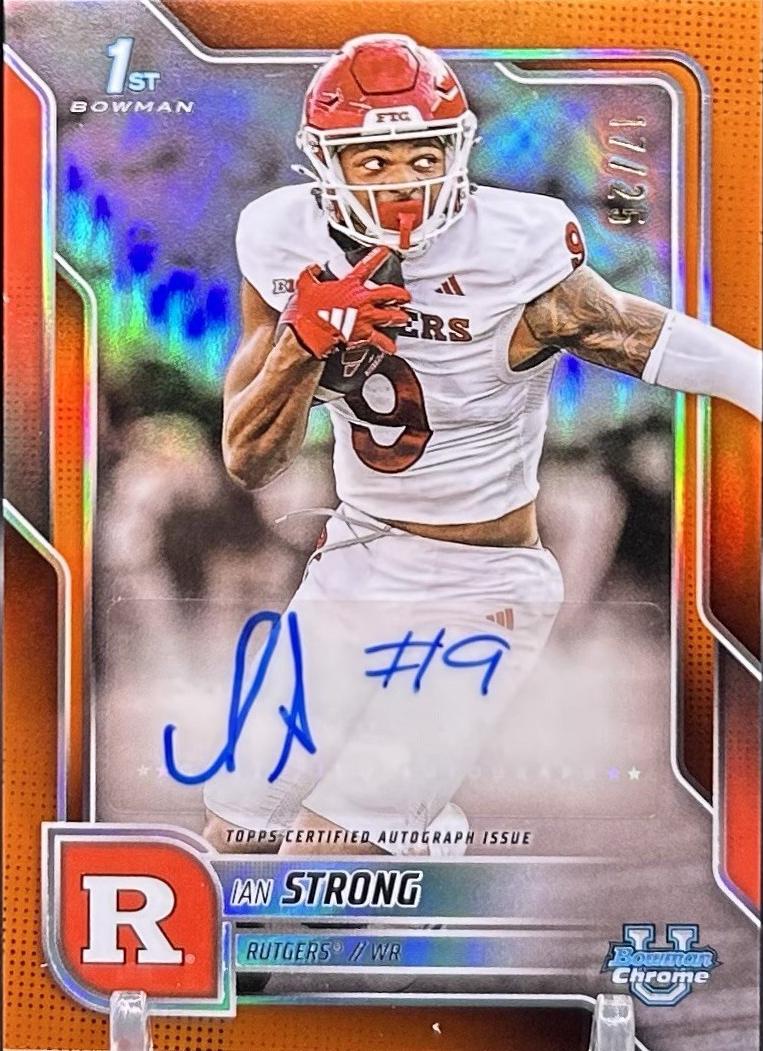 Ian Strong [Orange Refractor] #BCA-IAN