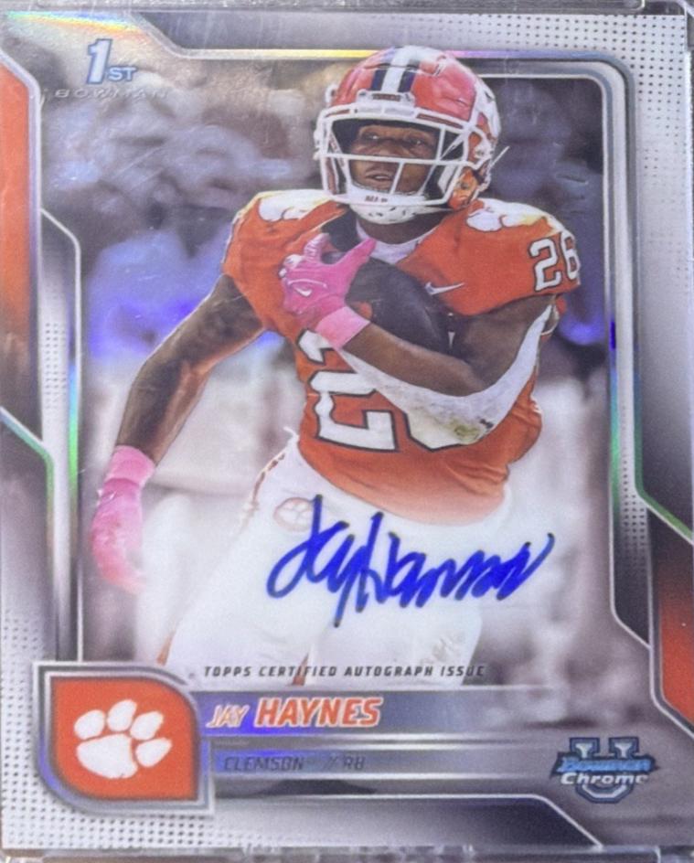 Jay Haynes [White Refractor] #BCA-JHA