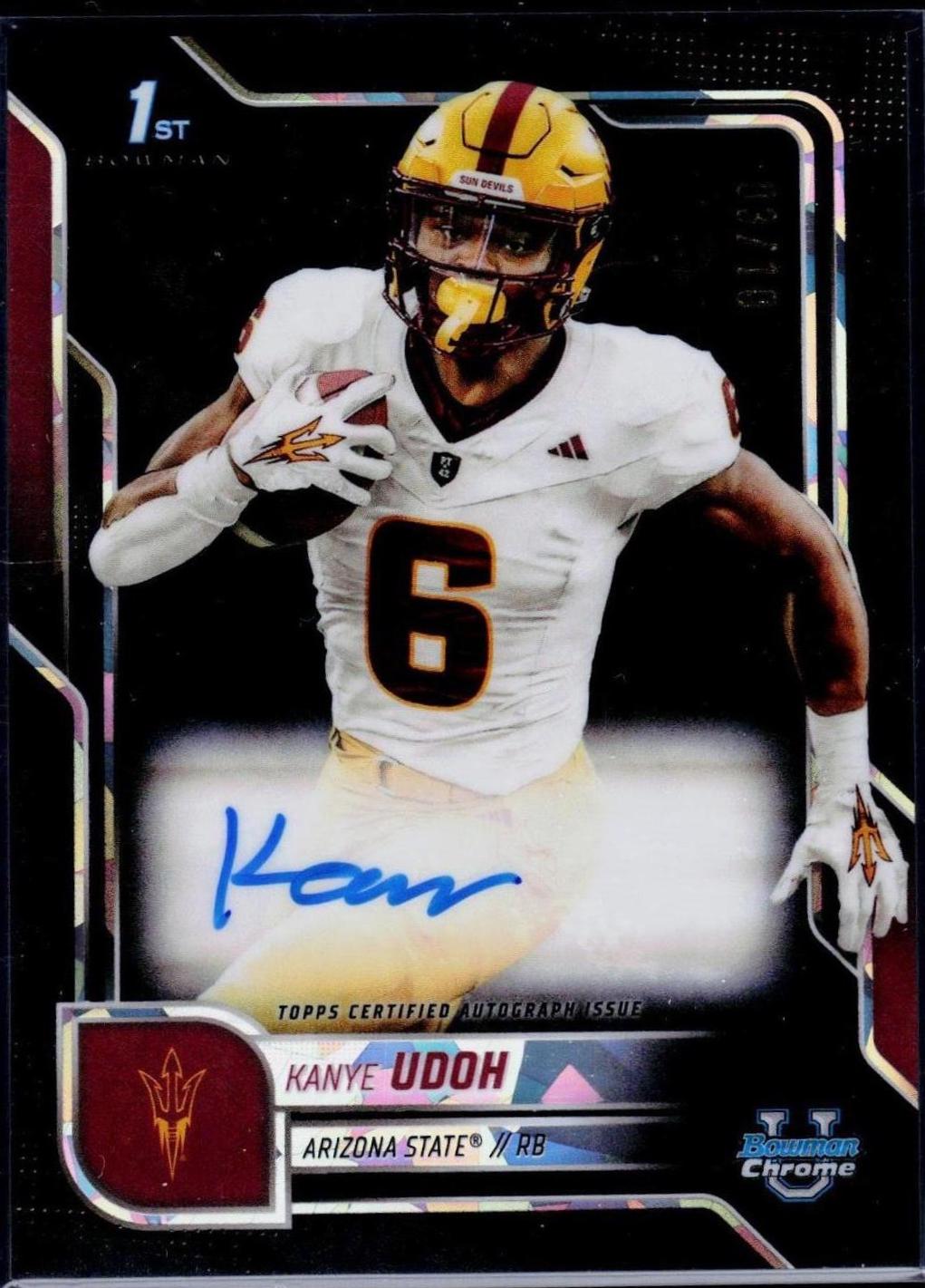 Kanye Udoh [Black Refractor] #BCA-KUD