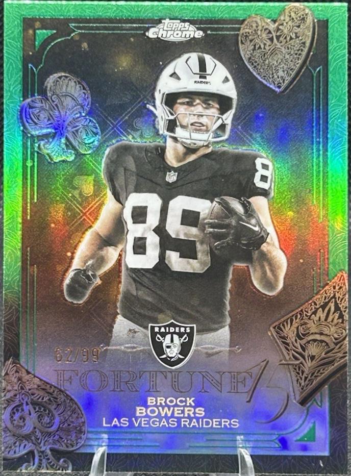 Brock Bowers [Green Refractor] #F15-8