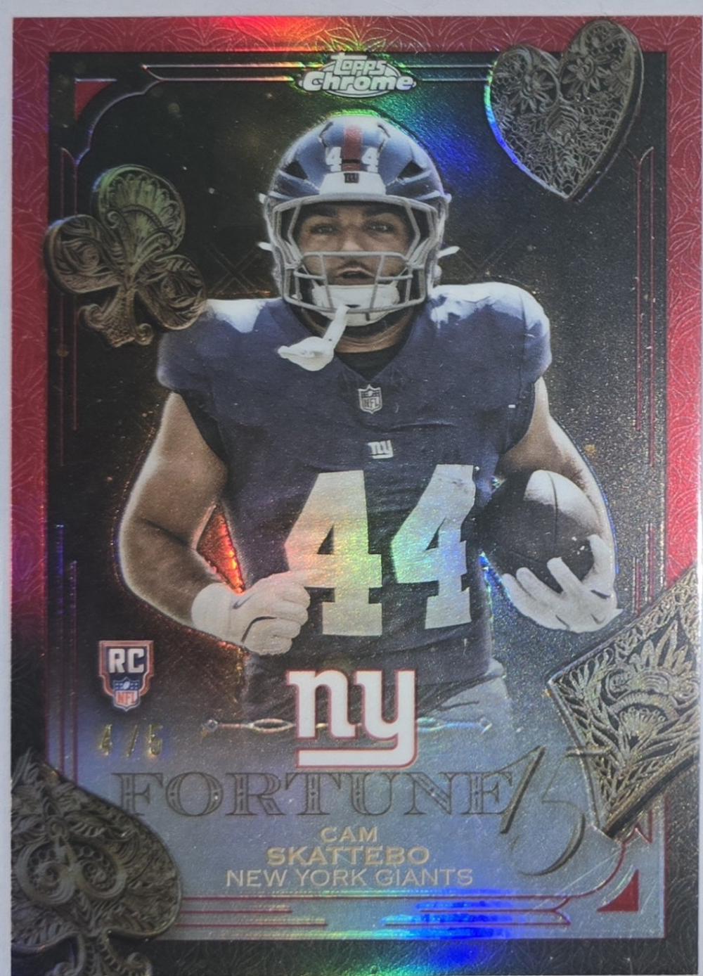 Cam Skattebo [Red Refractor] #F15-27