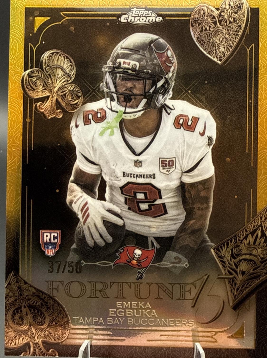 Emeka Egbuka [Gold Refractor] #F15-21