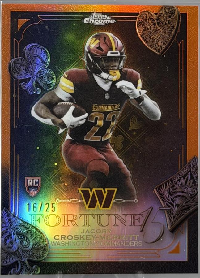 Jacory Croskey-Merritt [Orange Refractor] #F15-29