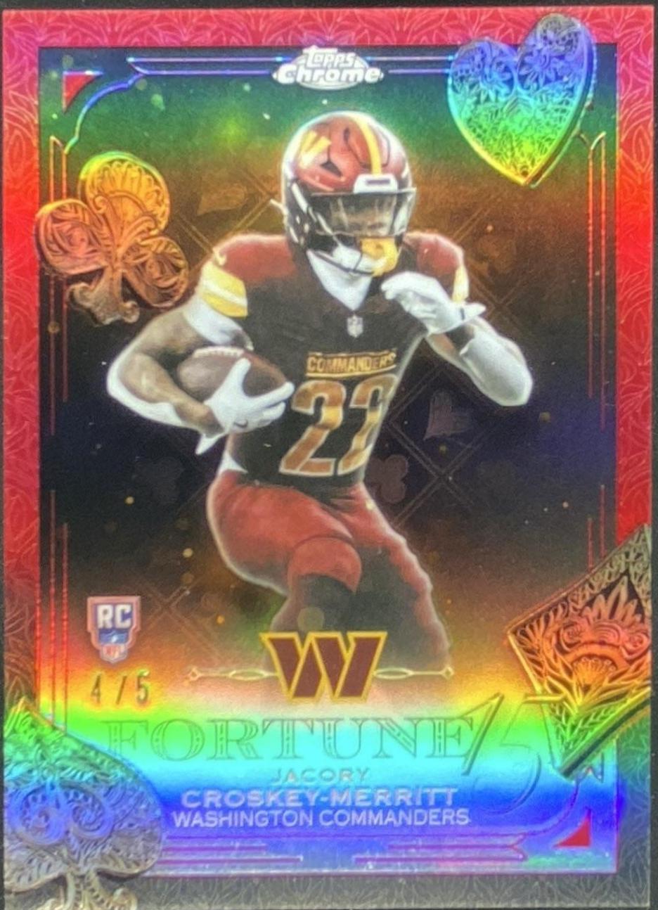 Jacory Croskey-Merritt [Red Refractor] #F15-29