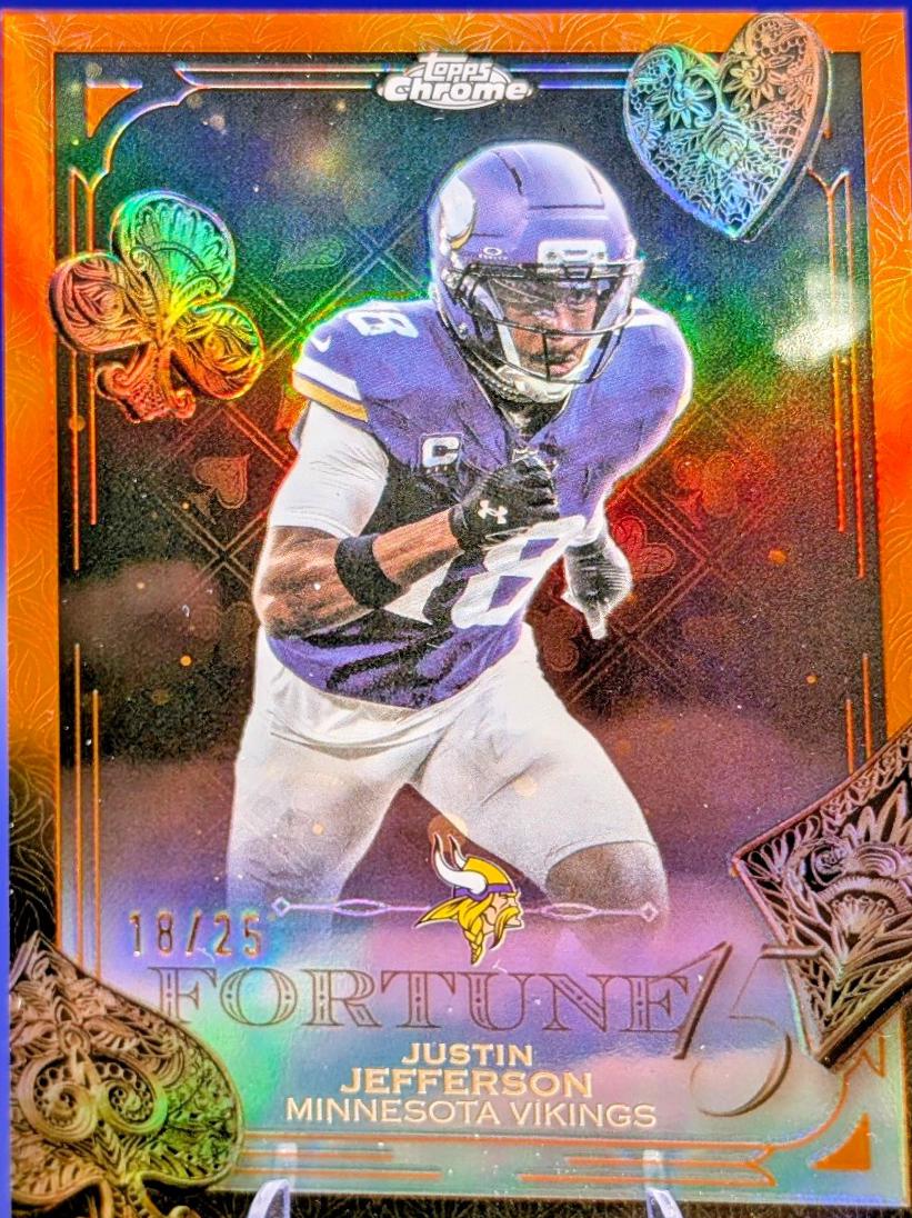 Justin Jefferson [Orange Refractor] #F15-4
