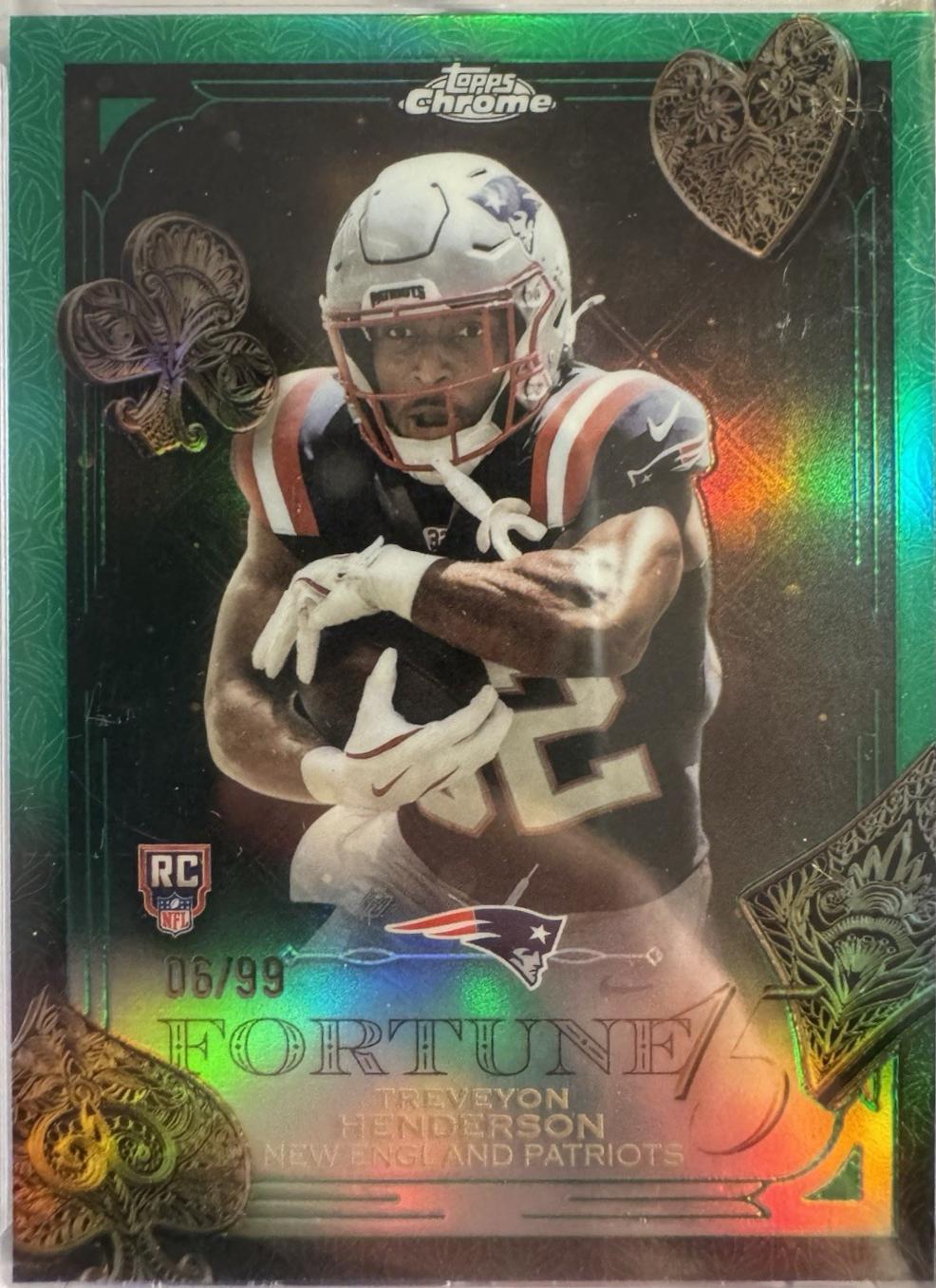 TreVeyon Henderson [Green Refractor] #F15-26