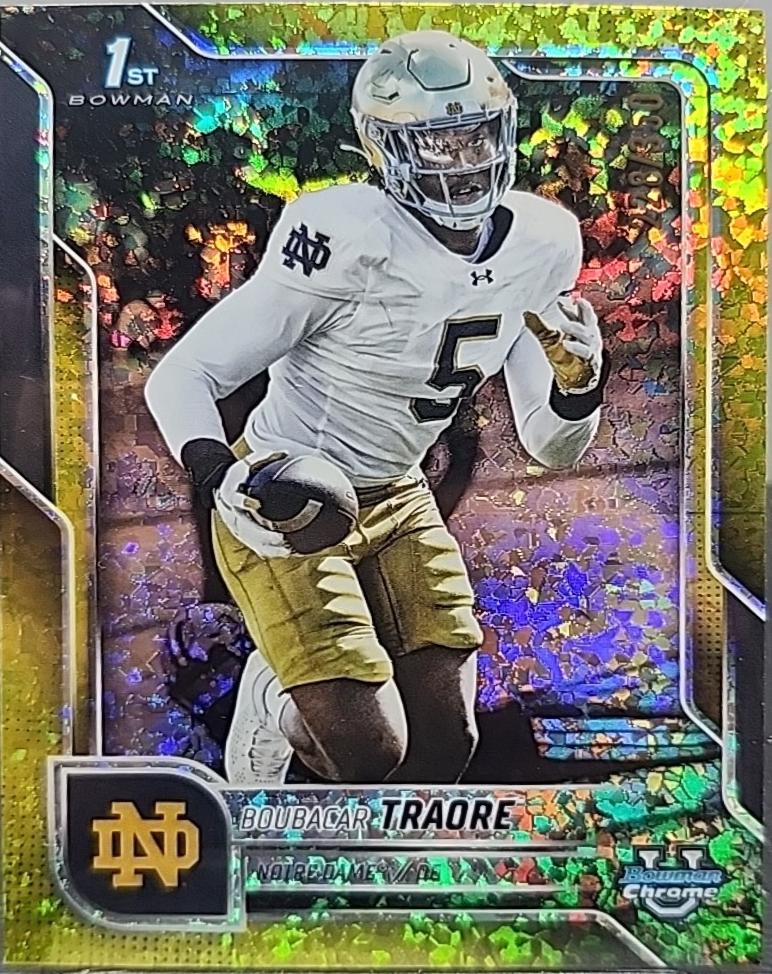 Boubacar Traore [Yellow Mini-Diamond Refractor] #30