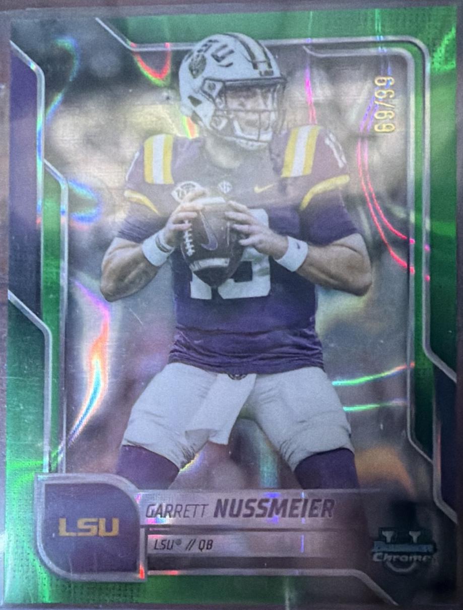 Garrett Nussmeier [Green Lava Refractor] #189