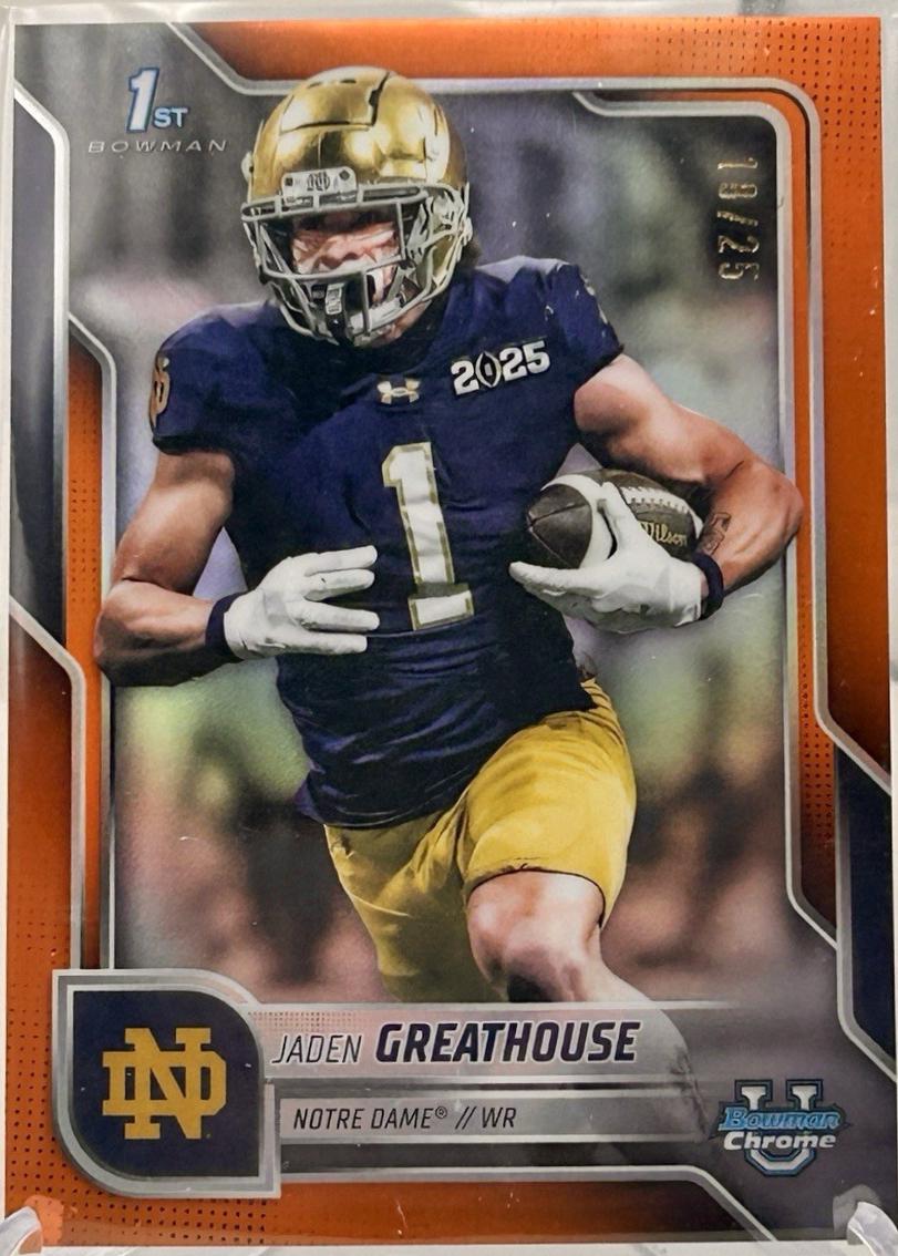 Jaden Greathouse [Orange Refractor] #63