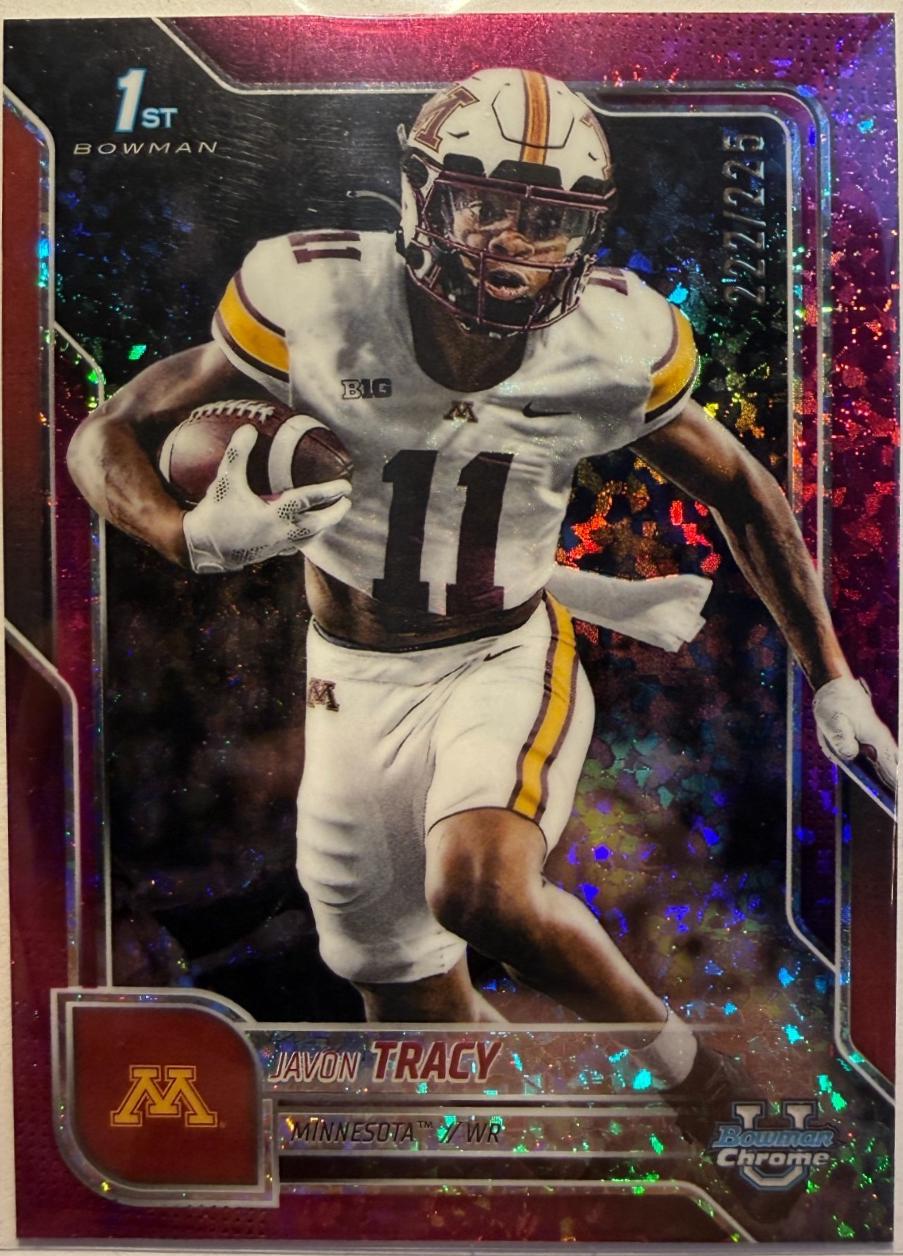 Javon Tracy [Fuchsia Mini-Diamond Refractor] #175
