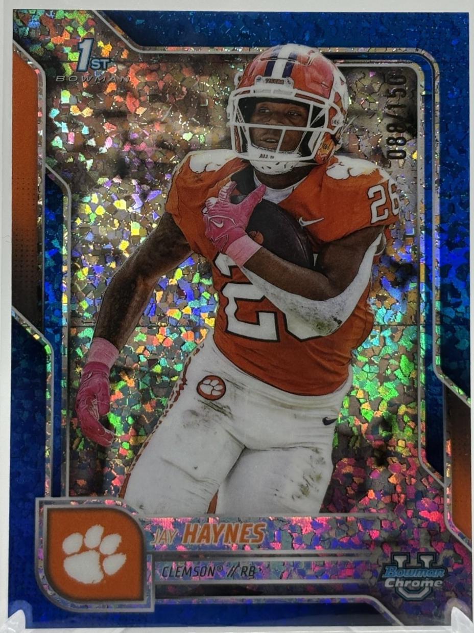 Jay Haynes [Blue Mini-Diamond Refractor] #102