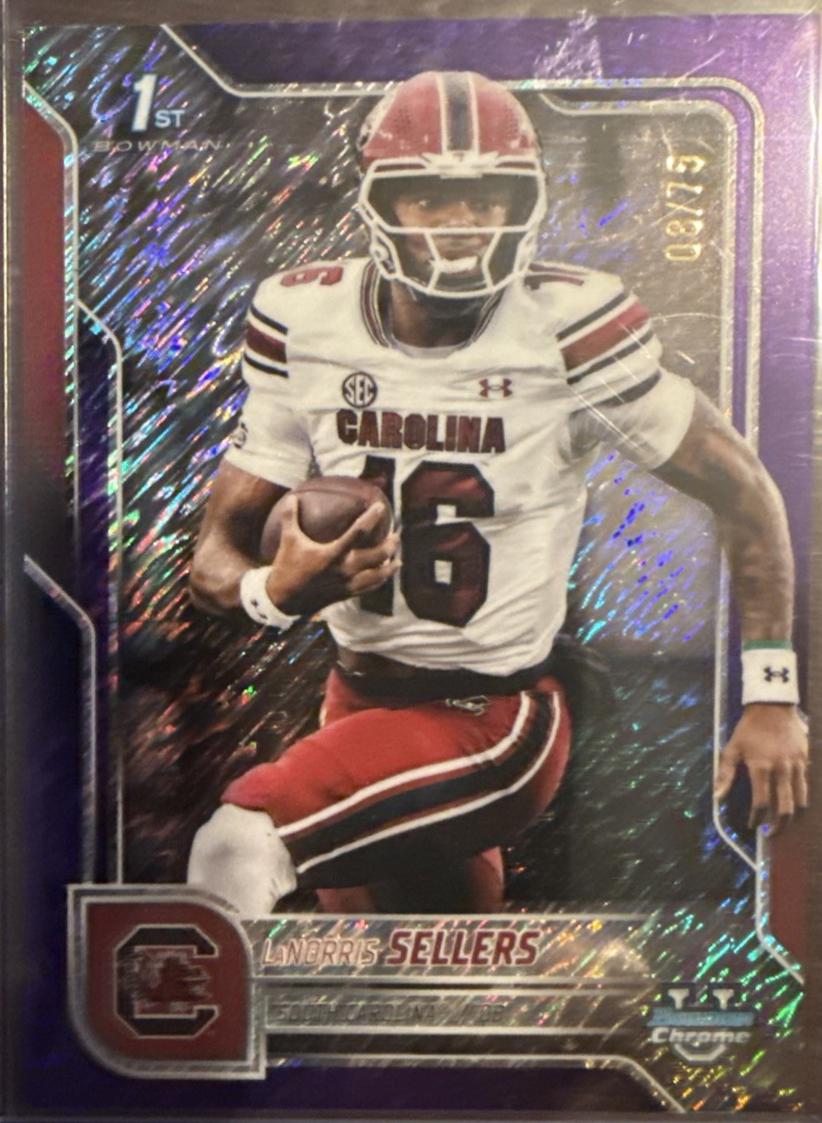 LaNorris Sellers [Purple Refractor] #168