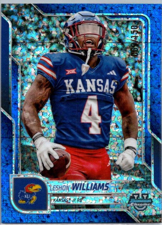Leshon Williams [Blue Mini-Diamond Refractor] #146