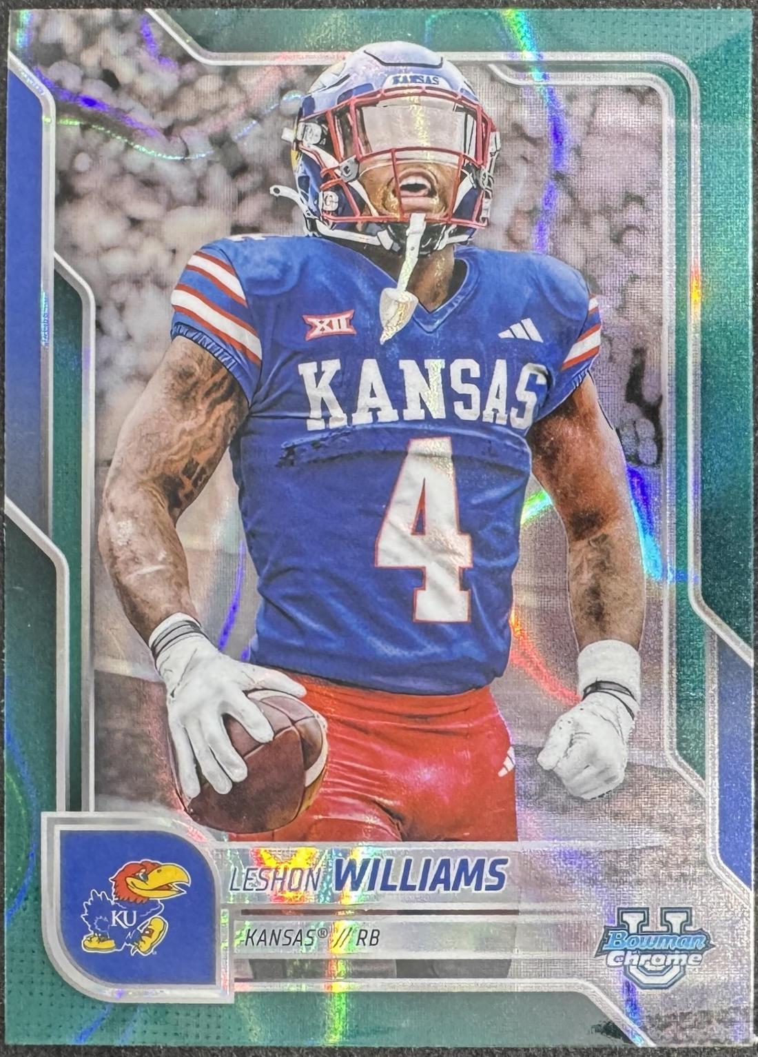 Leshon Williams [Teal Lava Refractor] #146