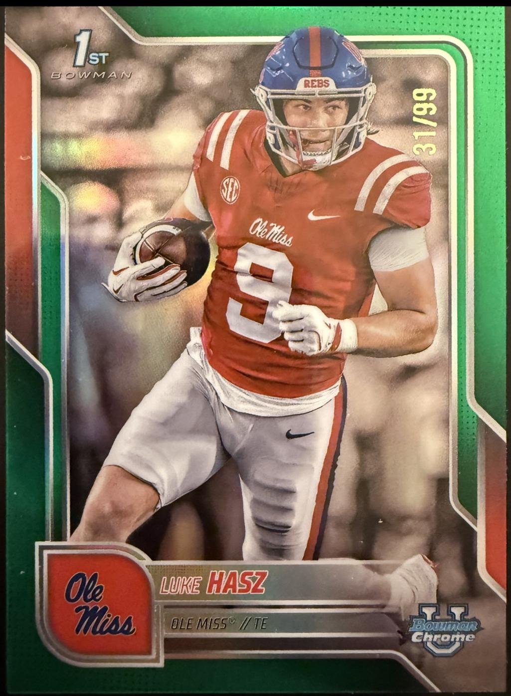Luke Hasz [Green Refractor] #61