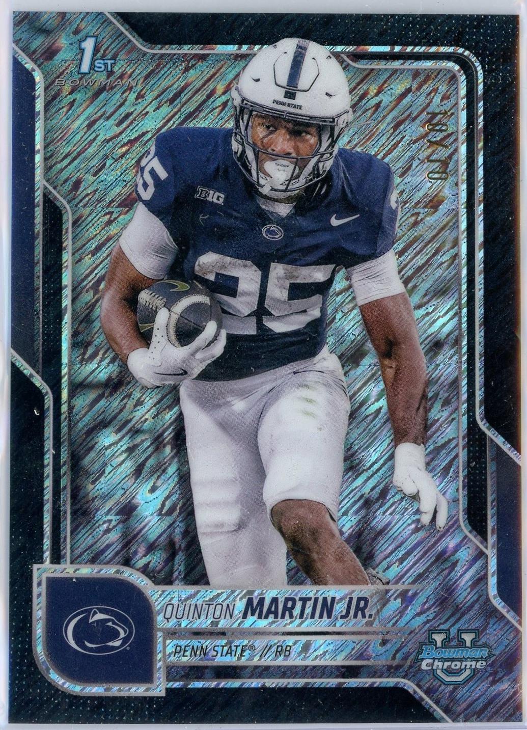 Quinton Martin Jr. [Black Shimmer Refractor] #167