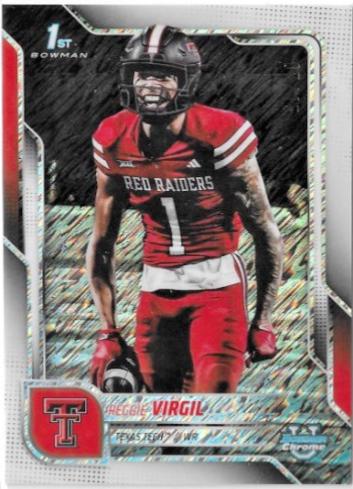 Reggie Virgil [White Refractor] #164