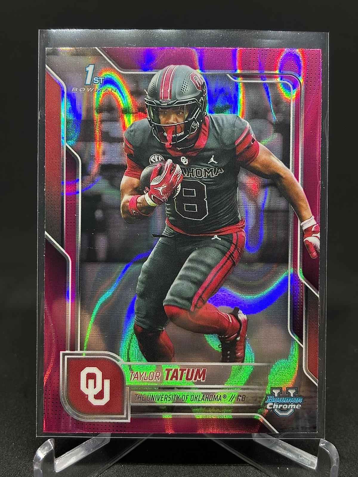 Taylor Tatum [Pink Lava Refractor] #125