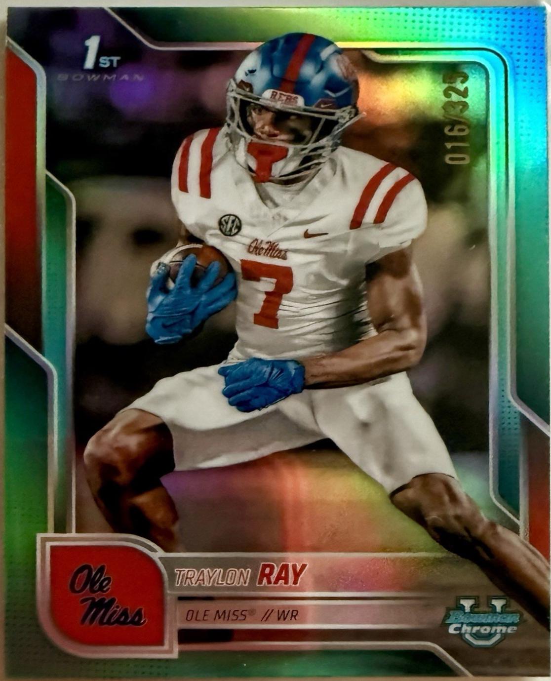 Traylon Ray [Aqua Refractor] #134