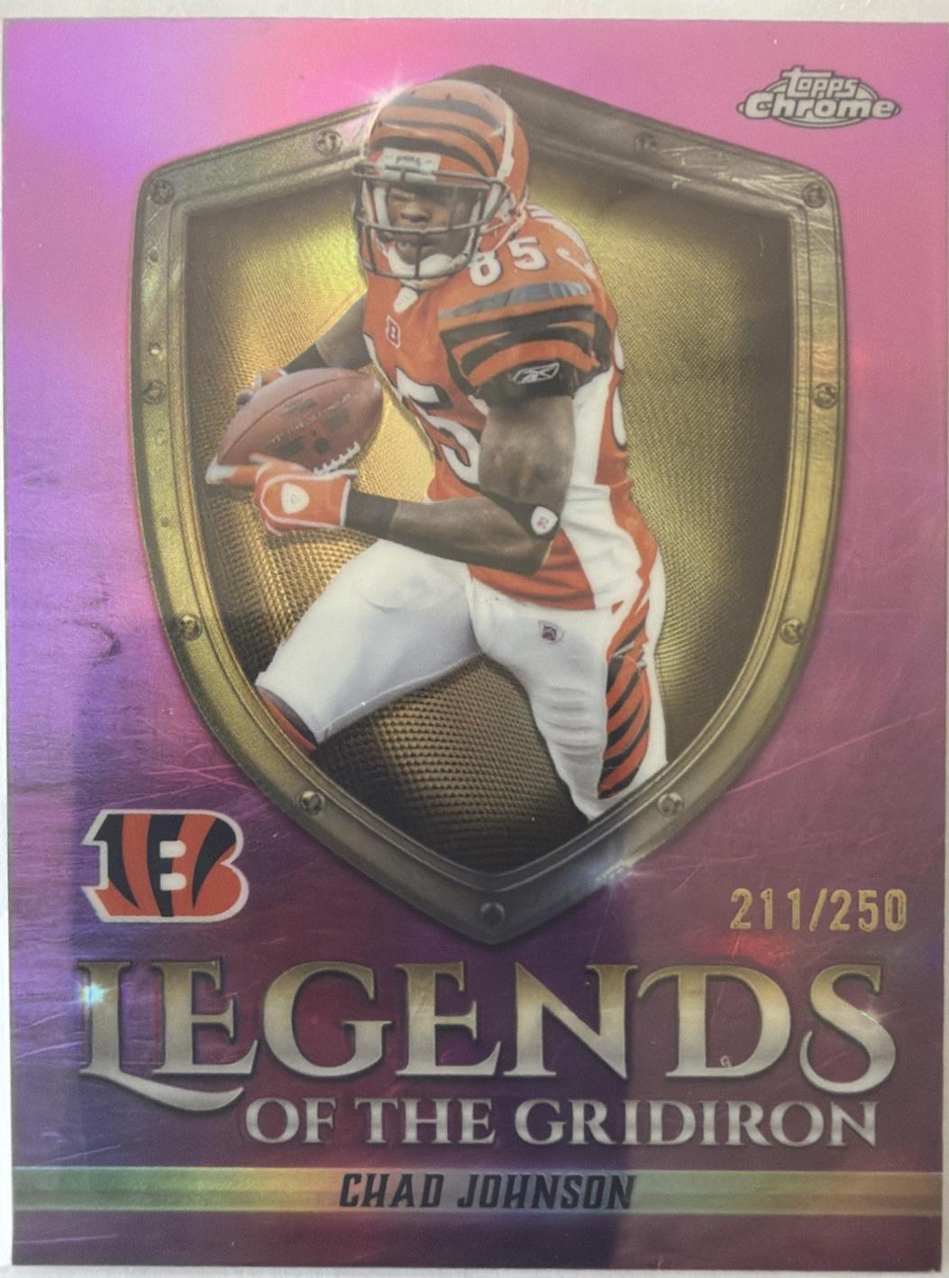Chad Johnson [Pink Refractor] #LOG-28