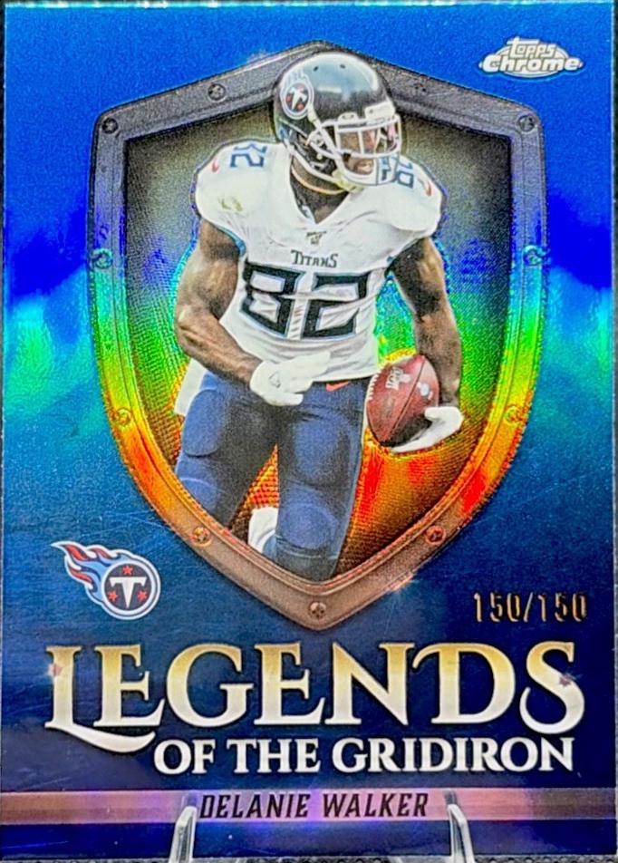 Delanie Walker [Blue Refractor] #LOG-30