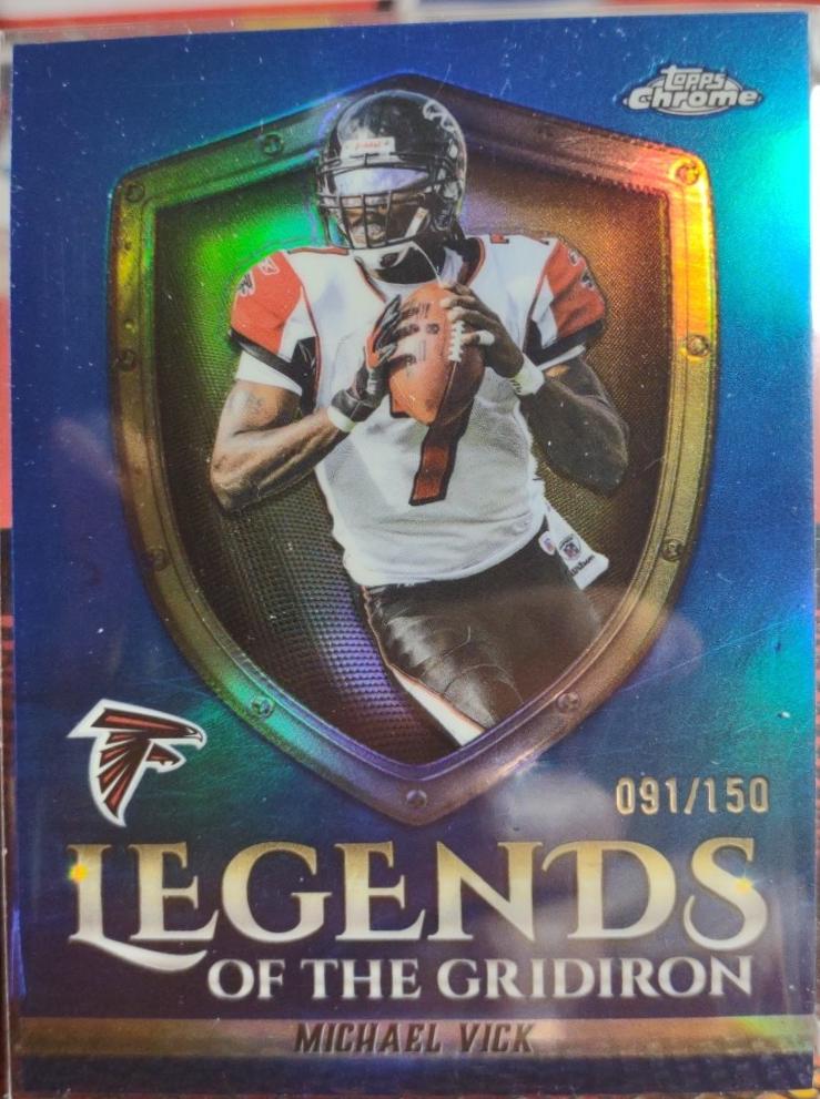 Michael Vick [Blue Refractor] #LOG-2