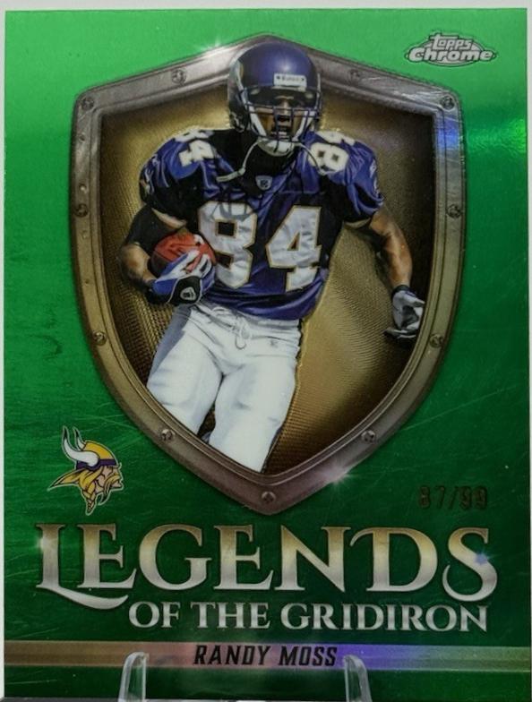 Randy Moss [Green Refractor] #LOG-25