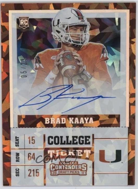 Brad Kaaya [Cracked Ice] #106