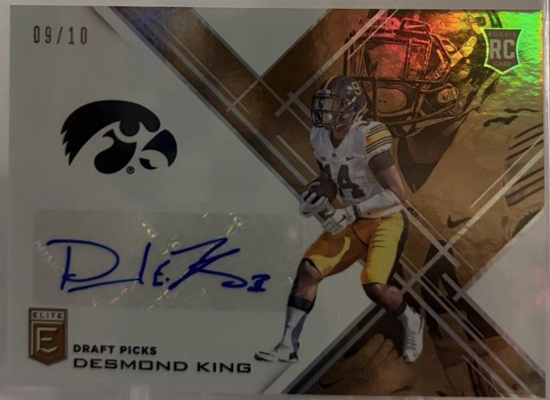 Desmond King [Autographs Gold] #121