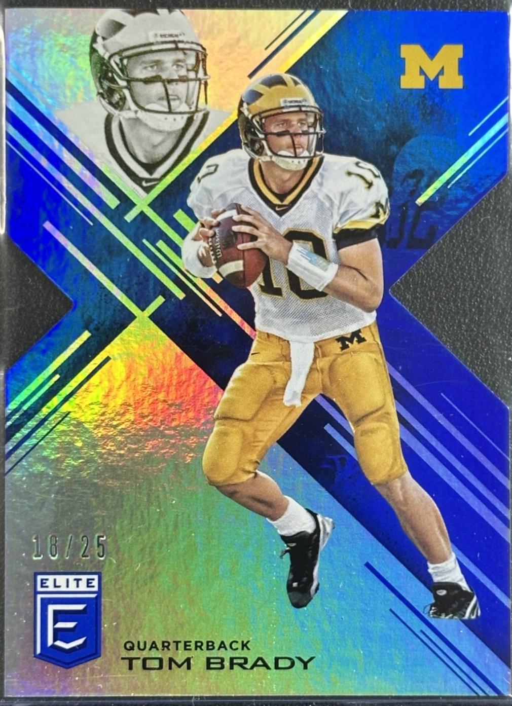 Tom Brady [Blue Die Cut] #95