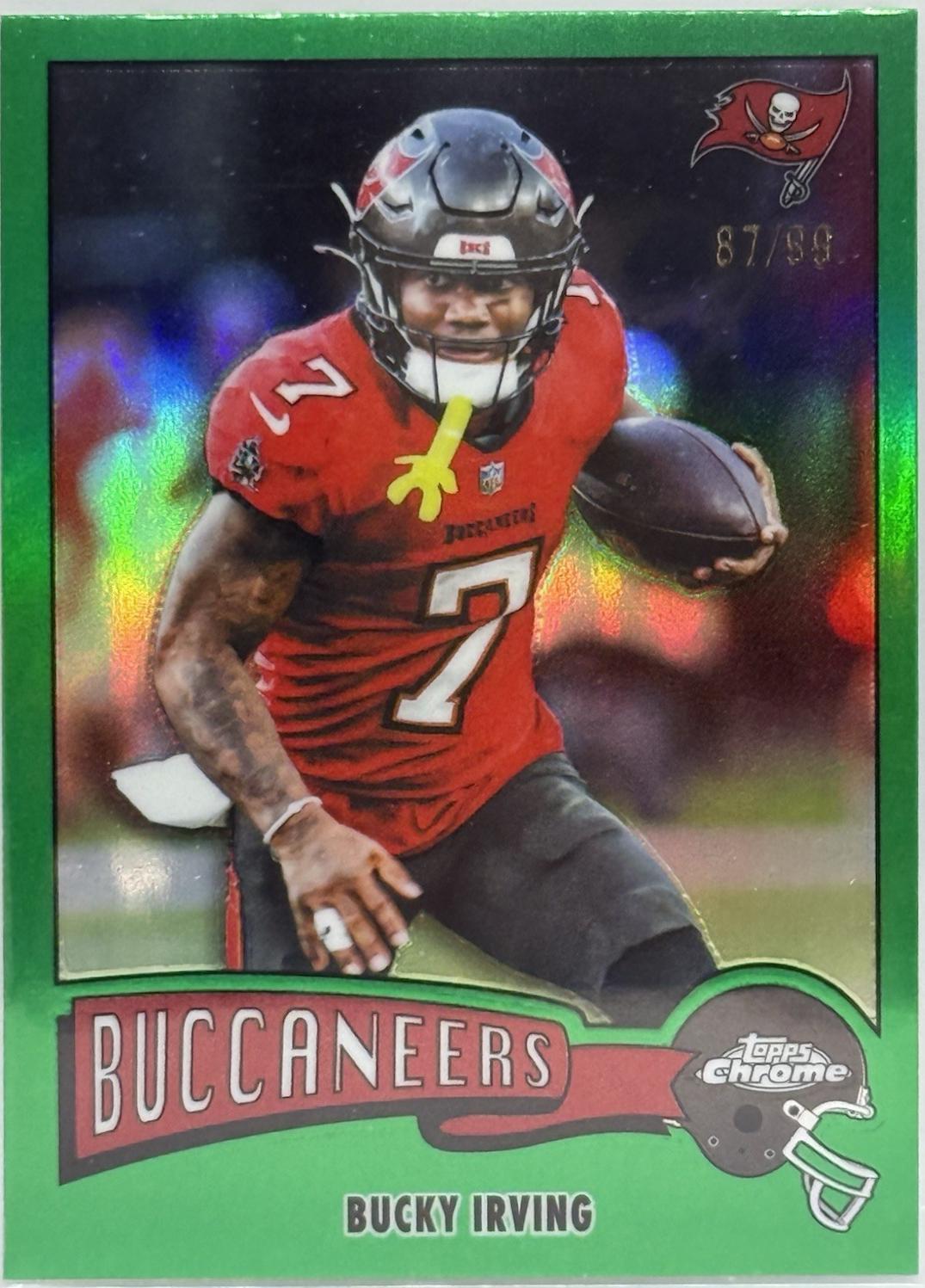 Bucky Irving [Green Refractor] #1975-32