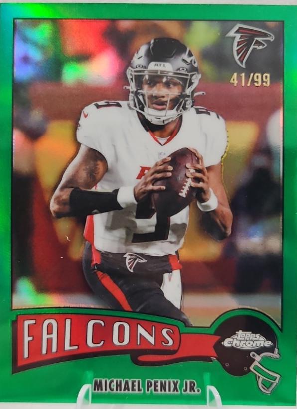 Michael Penix Jr. [Green Refractor] #1975-2