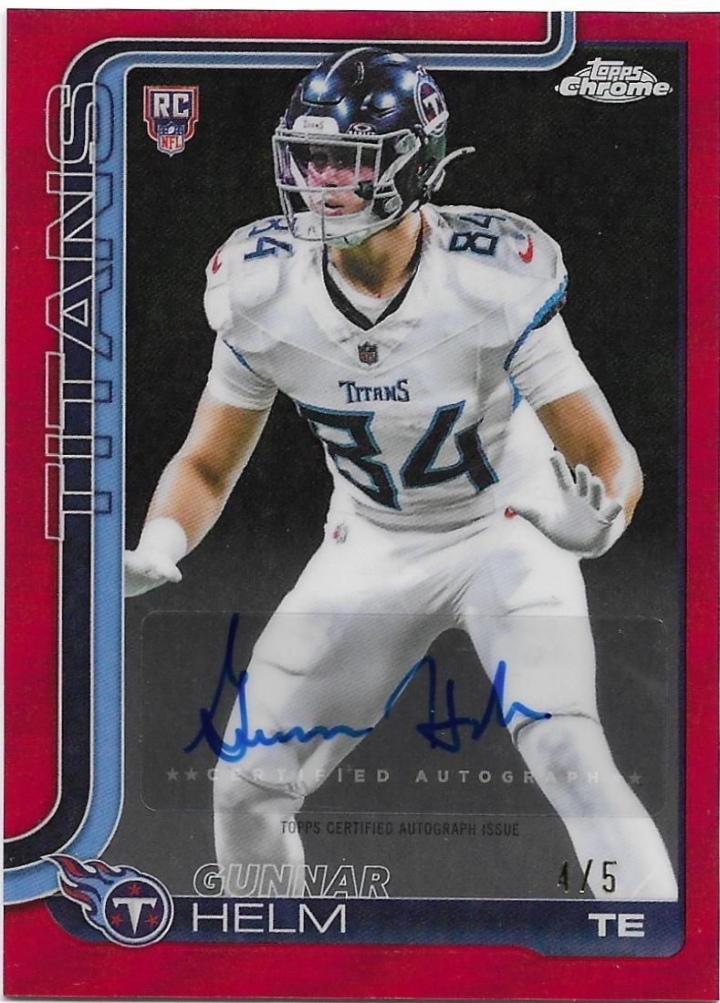 Gunnar Helm [Red Refractor] #RA-GH