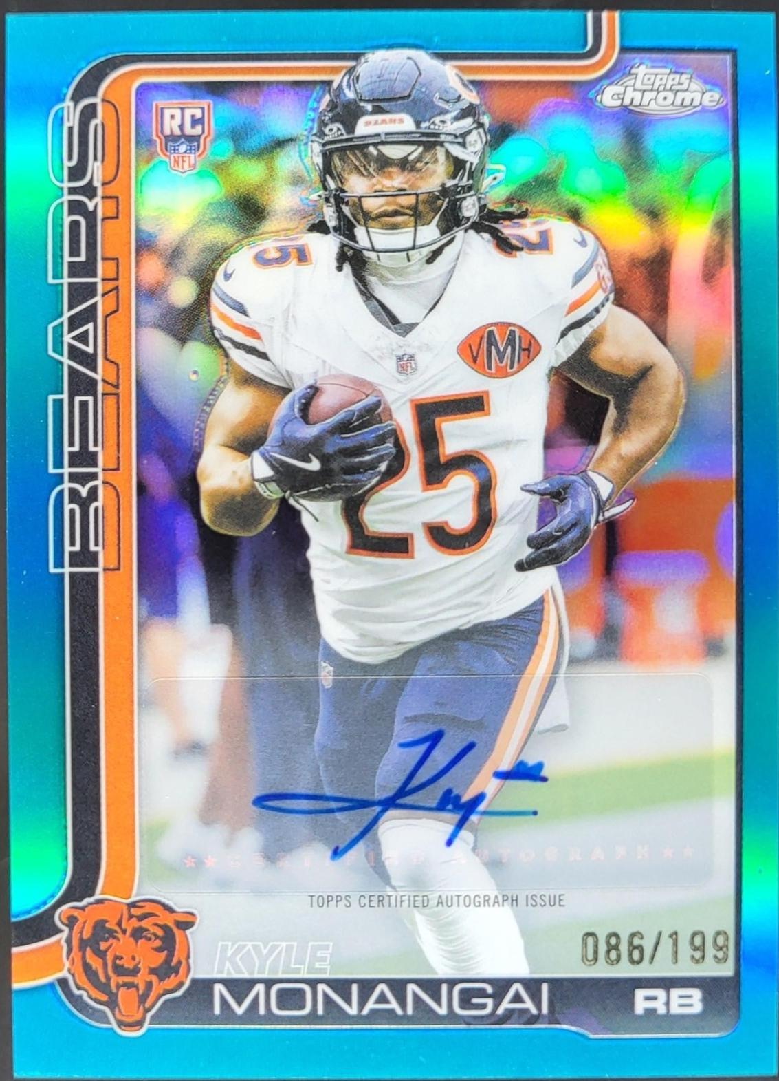 Kyle Monangai [Aqua Refractor] #RA-KYM