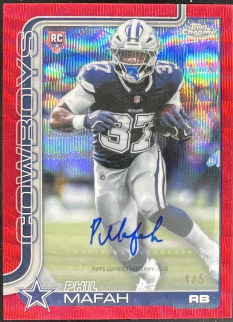 Phil Mafah [Red Wave Refractor] #RA-PM