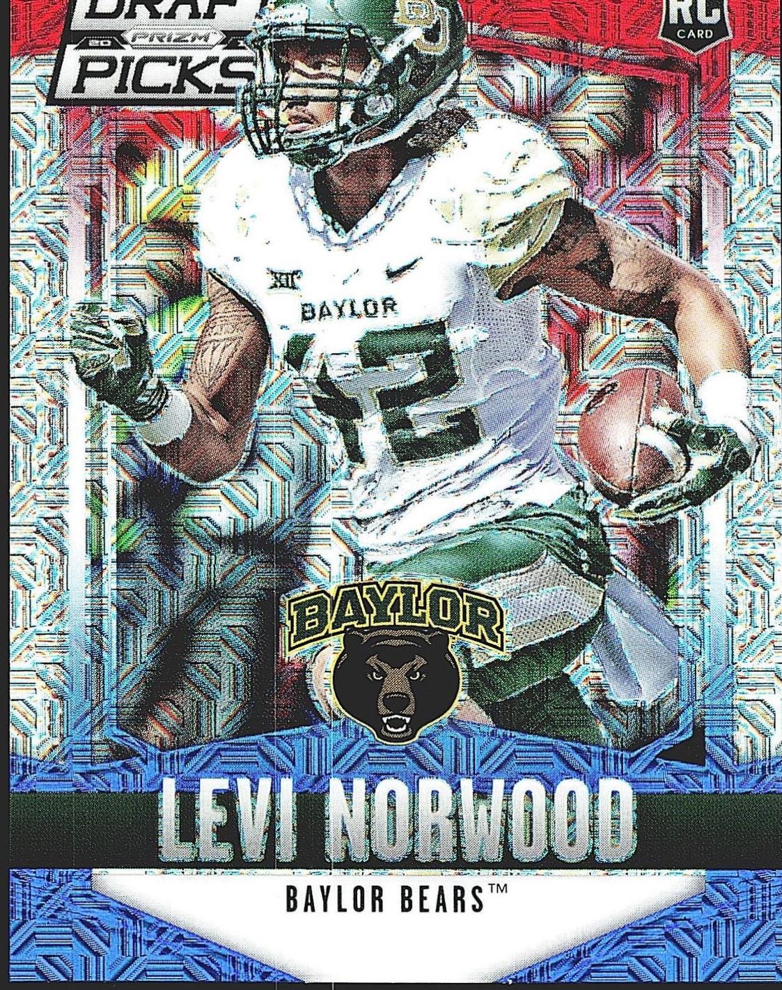 Levi Norwood [Red White & Blue Mojo Prizm] #212