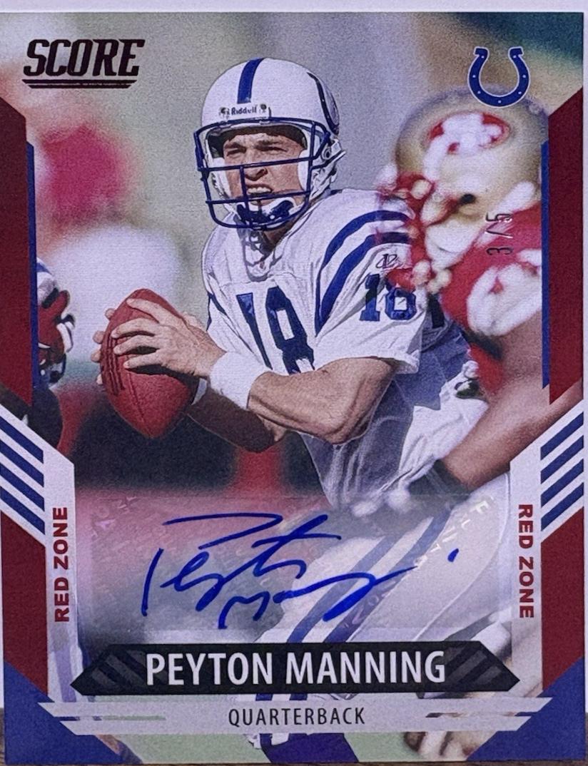 Peyton Manning [Signature Red Zone] #170